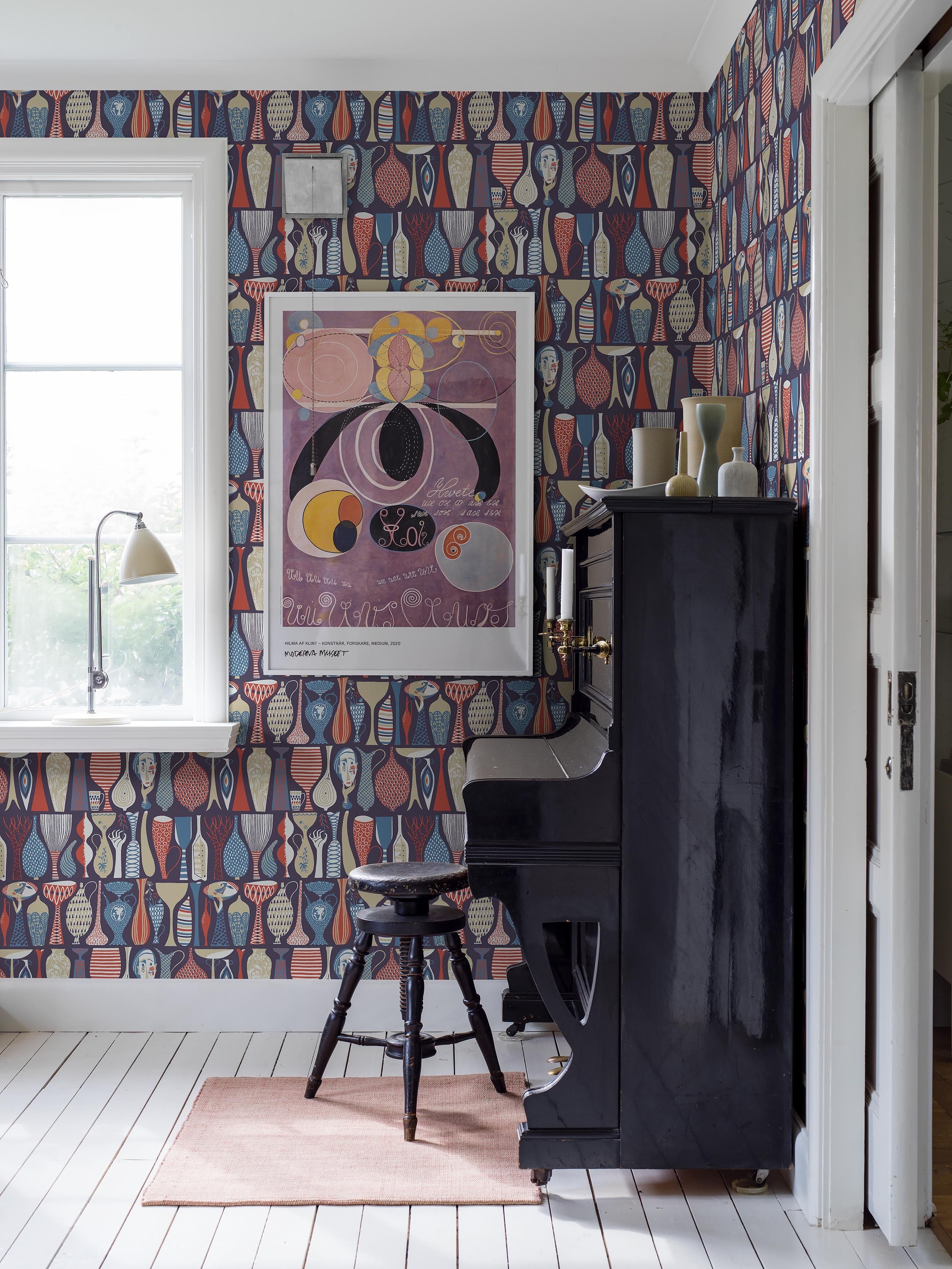 Stig Lindberg Pottery, 1760, Multi wallpaper – Boråstapeter