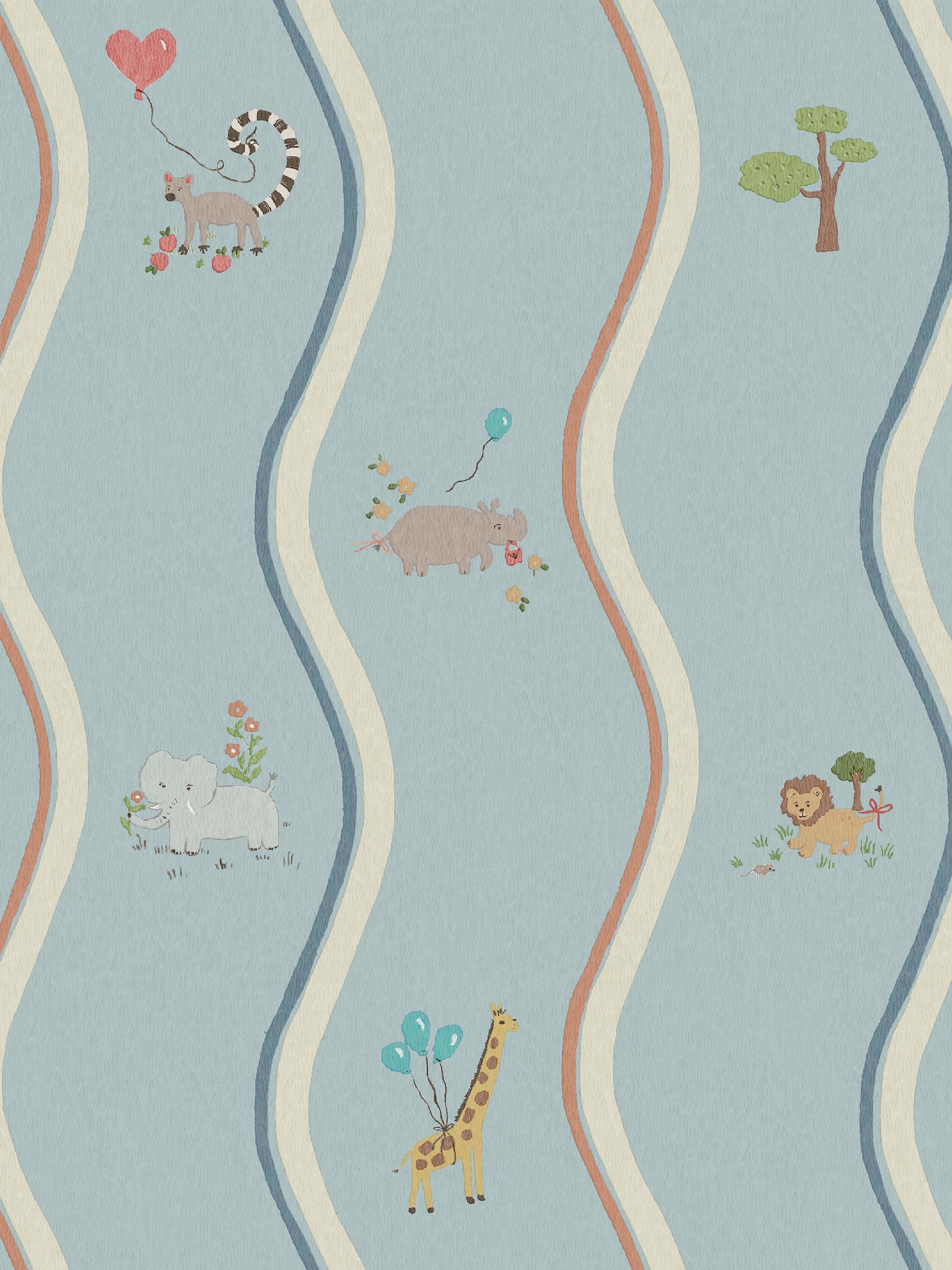 Wavy Stripe Animals