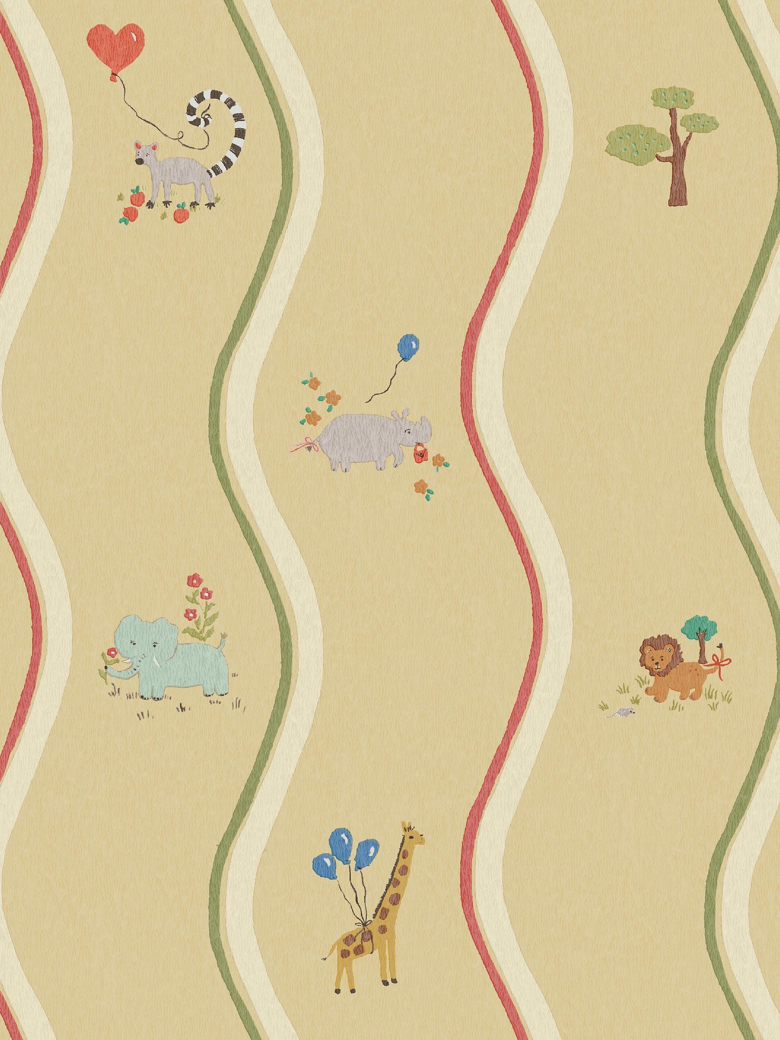 Wavy Stripe Animals