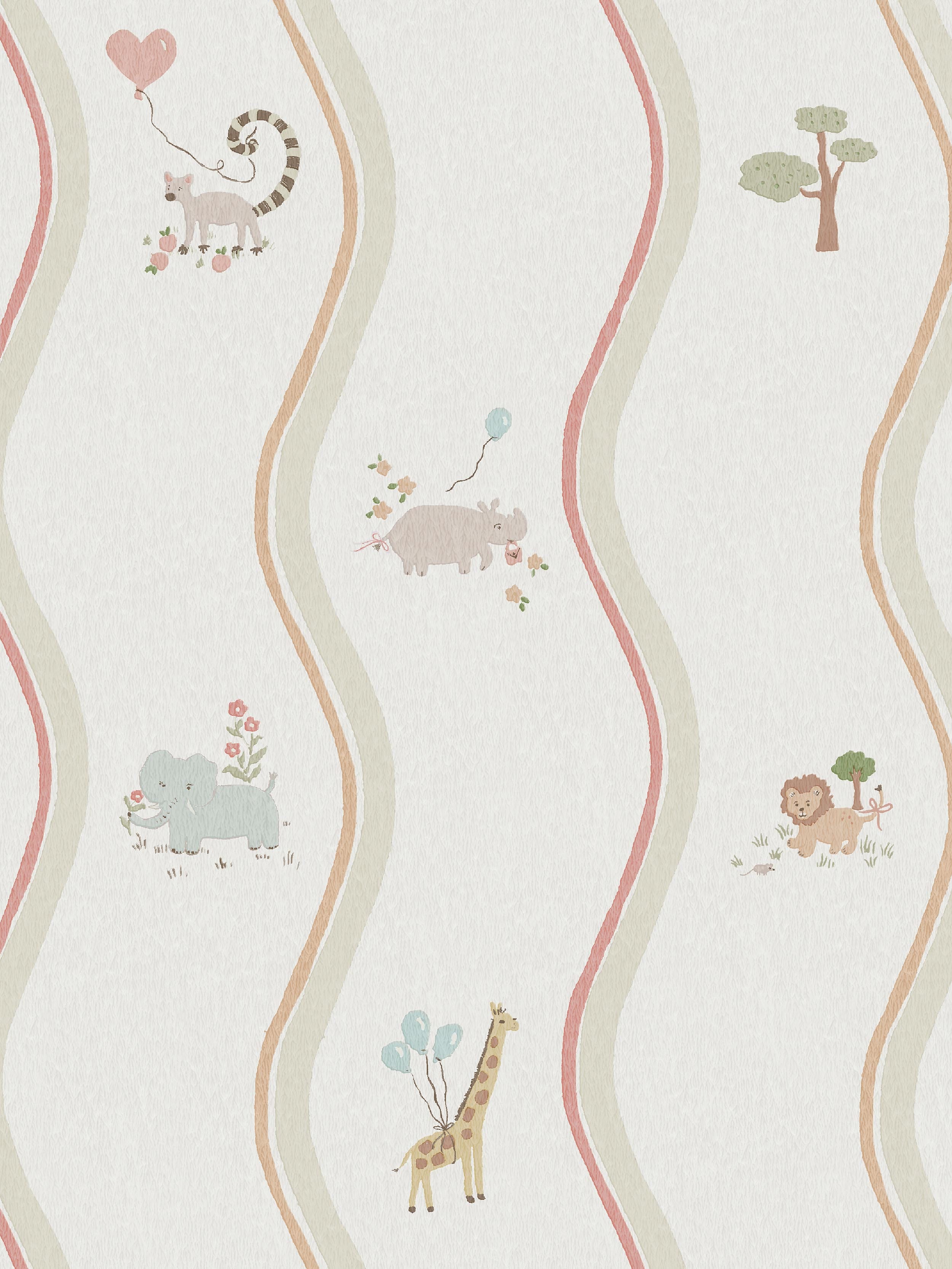 Wavy Stripe Animals