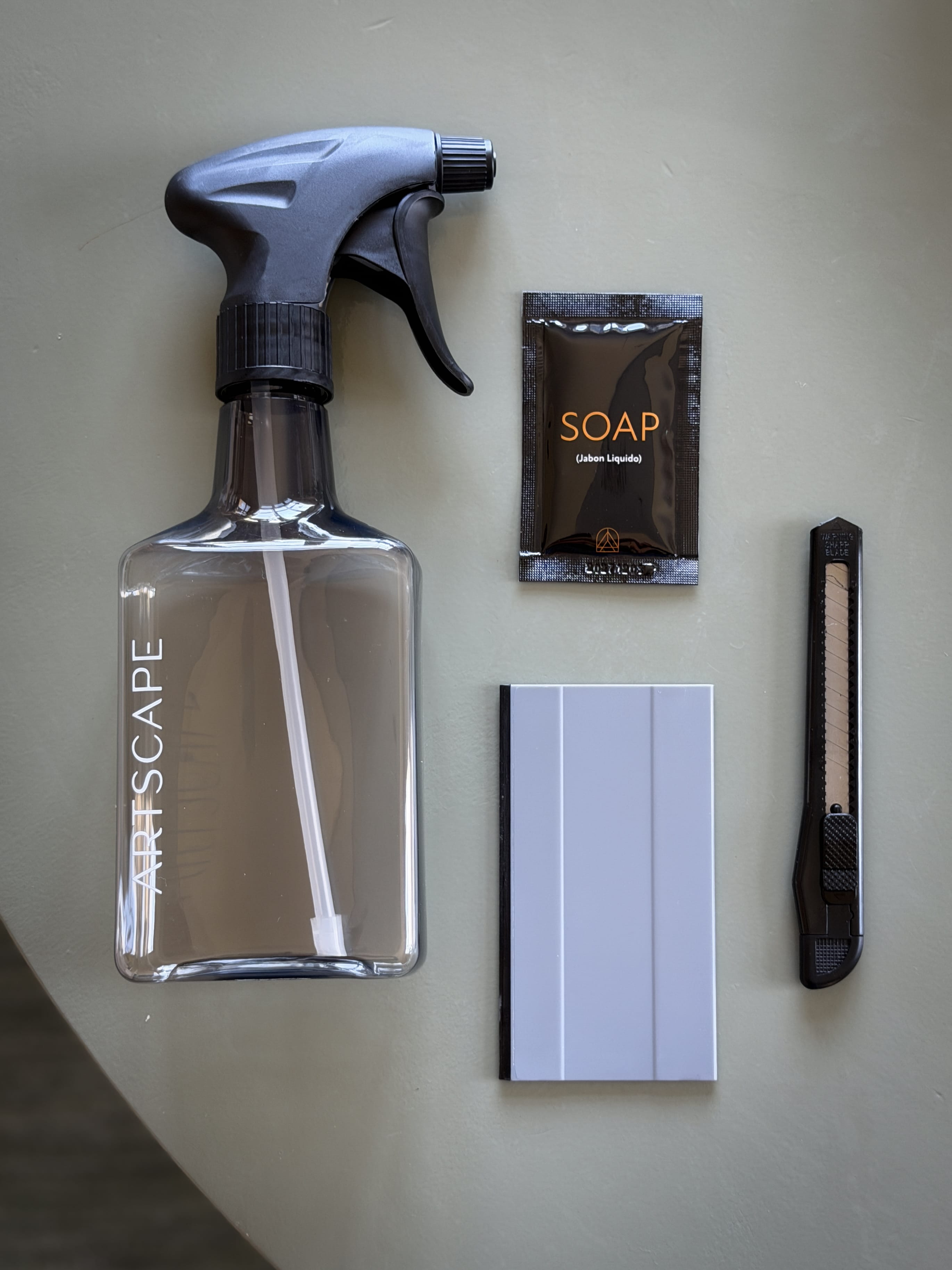 Kit d’application pour film pour fenêtre
