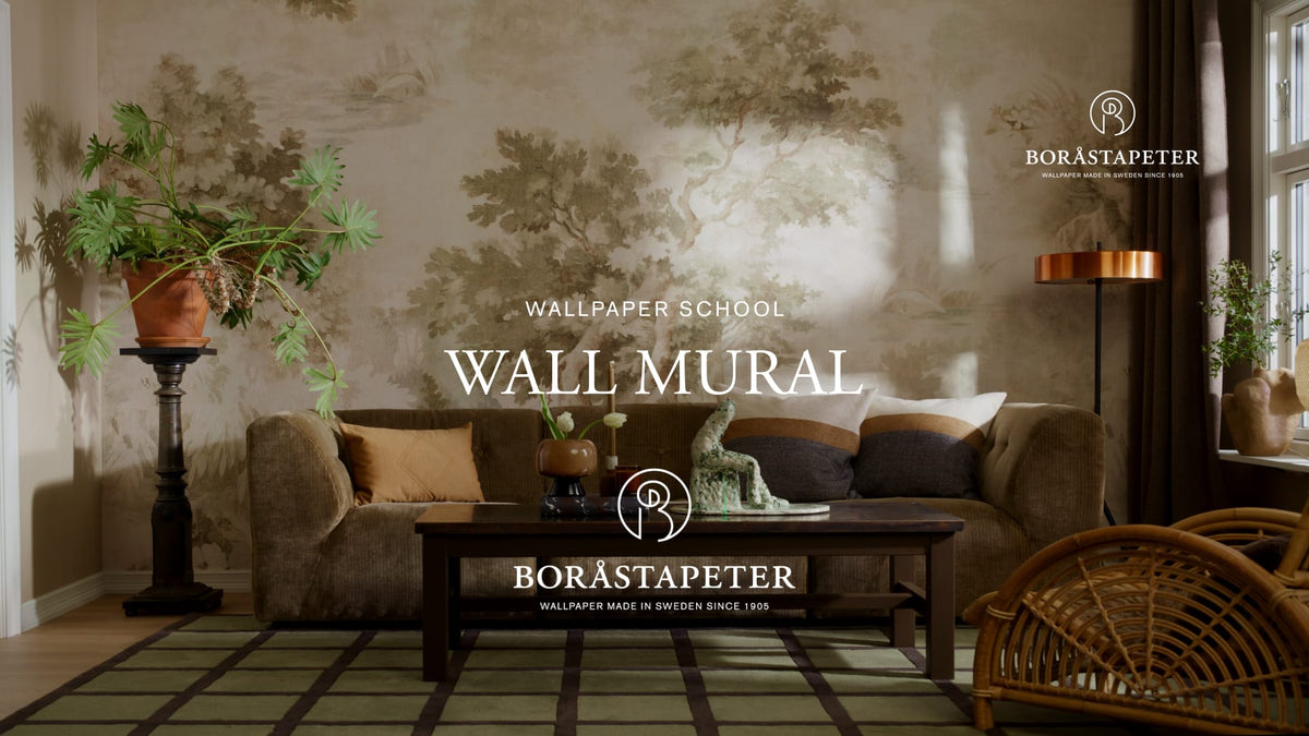 Load video: Wallpapering School – learn how to wallpaper, step by step.