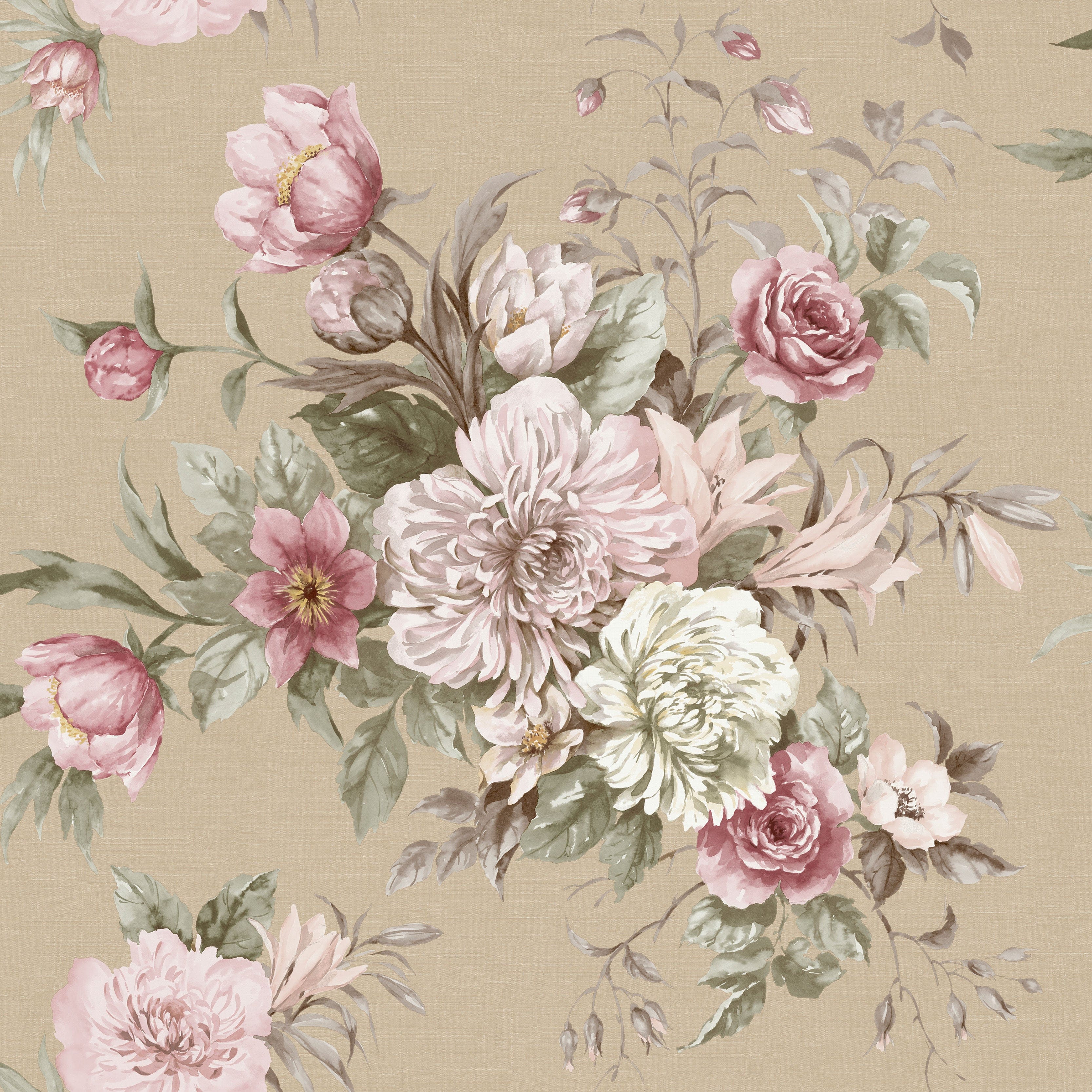 Floral Charm, 4250, Multi wallpaper – Boråstapeter