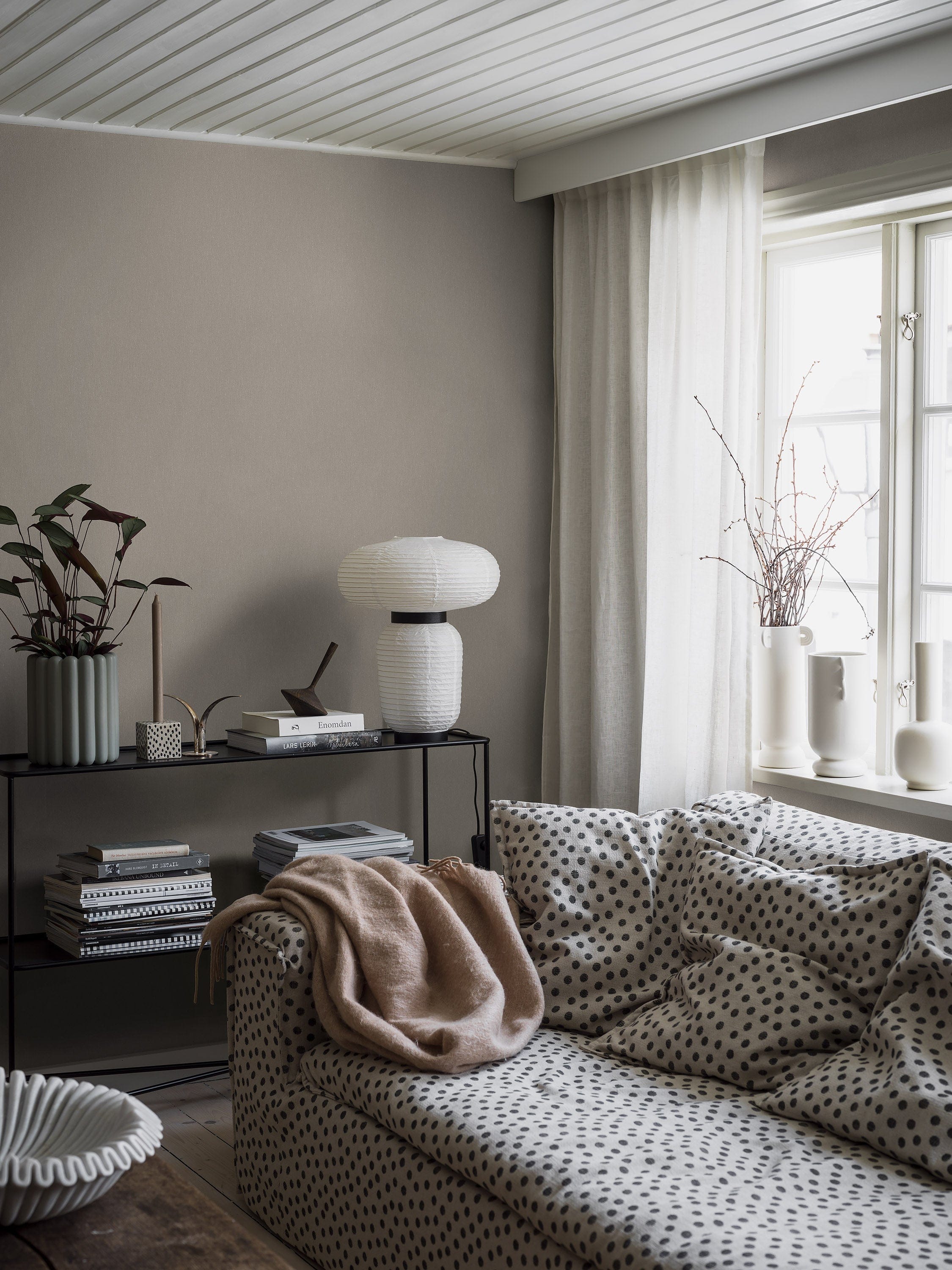 Natural Linen, 4312, Beige tapet – Boråstapeter