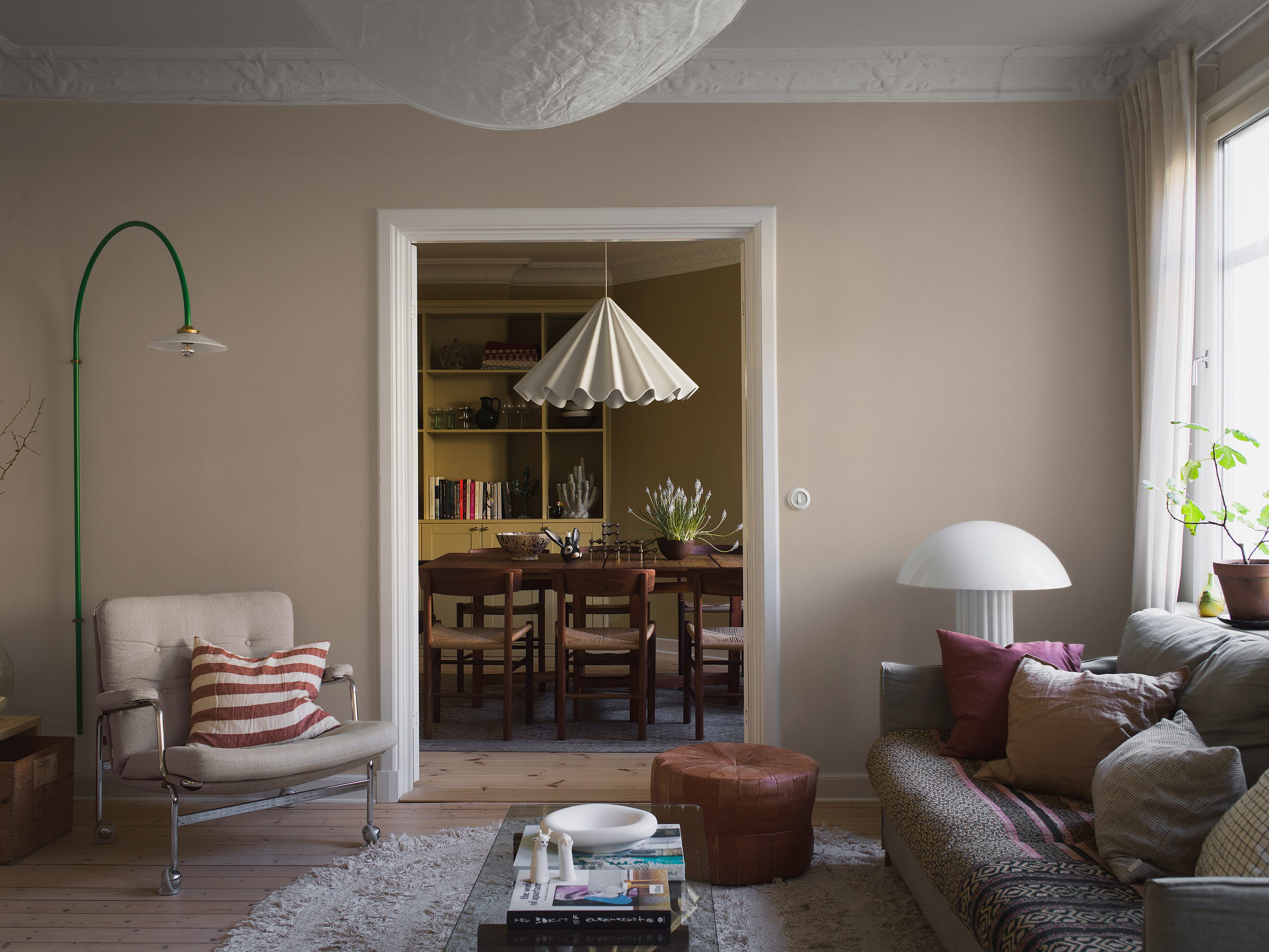 Shell Sand, 7575, Beige tapet – Boråstapeter