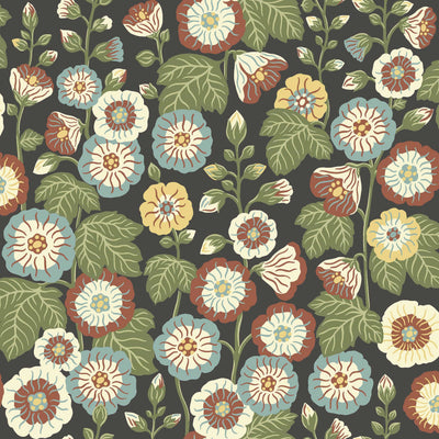 swatch image for Happy Hollyhocks