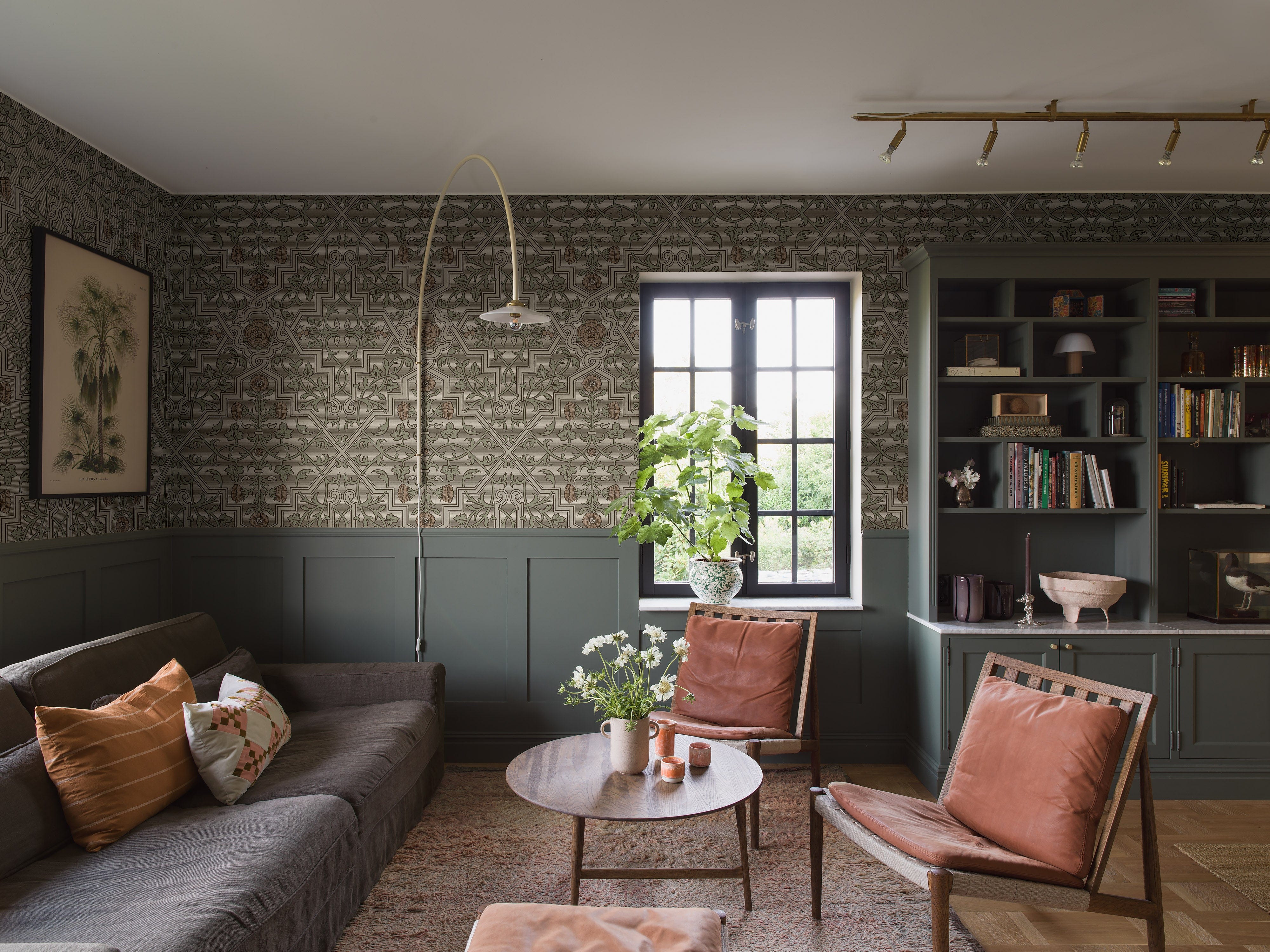 Rosenvinge Grand, Beige tapet – Boråstapeter