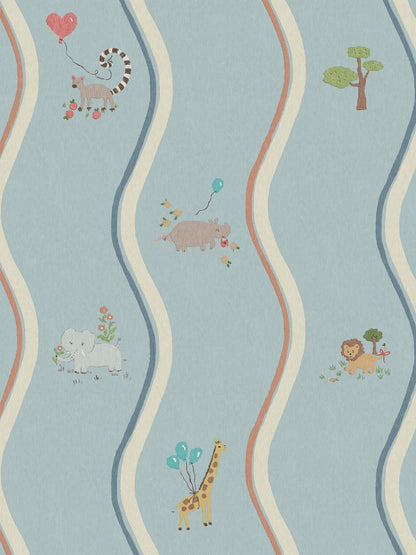 Wavy Stripe Animals