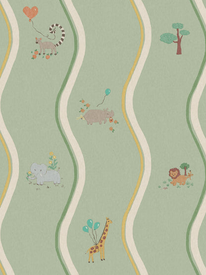 Wavy Stripe Animals