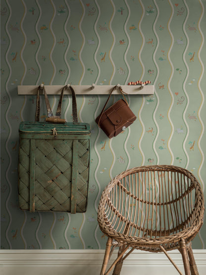 Wavy Stripe Animals