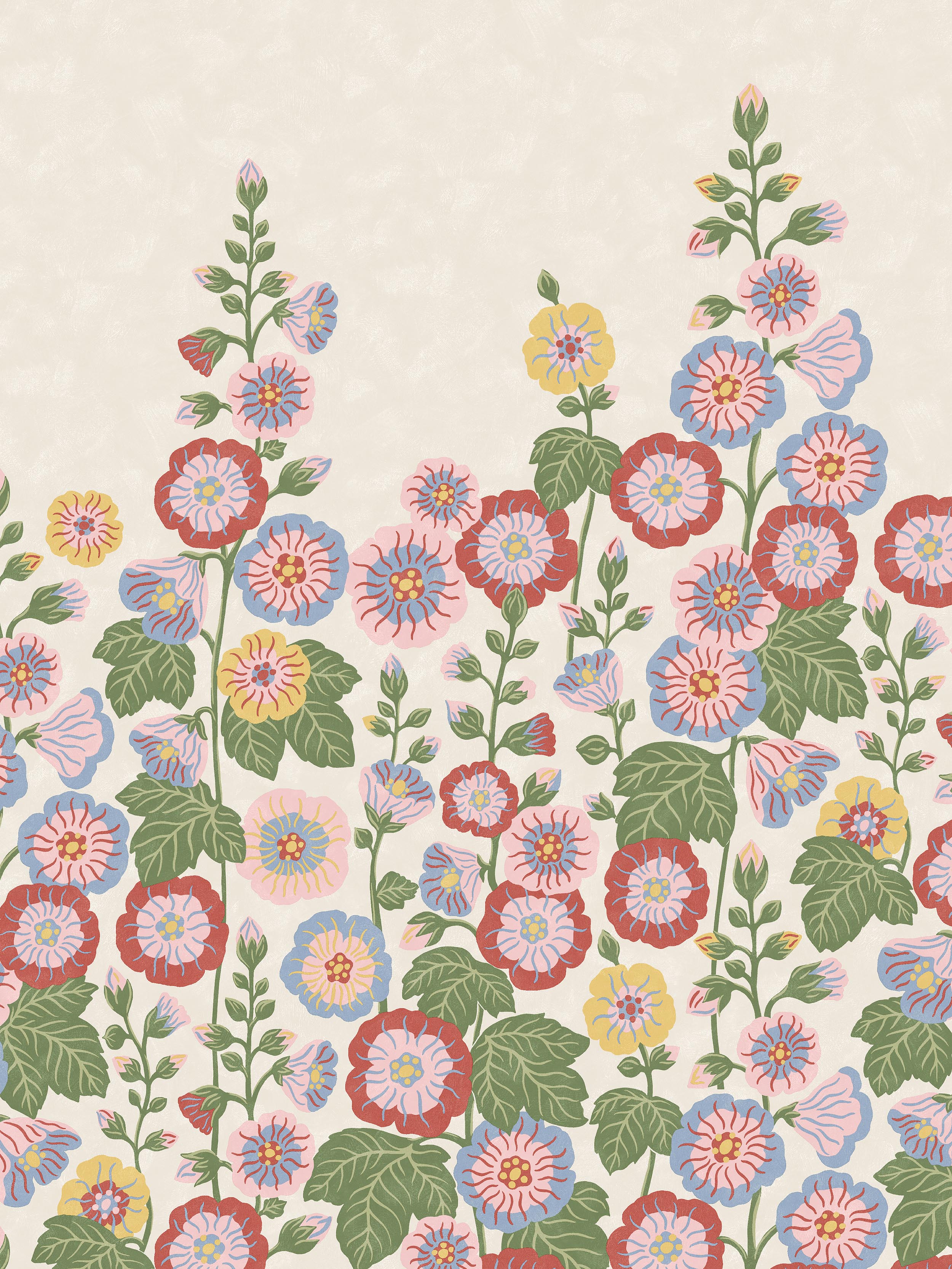 Happy Hollyhocks Grand