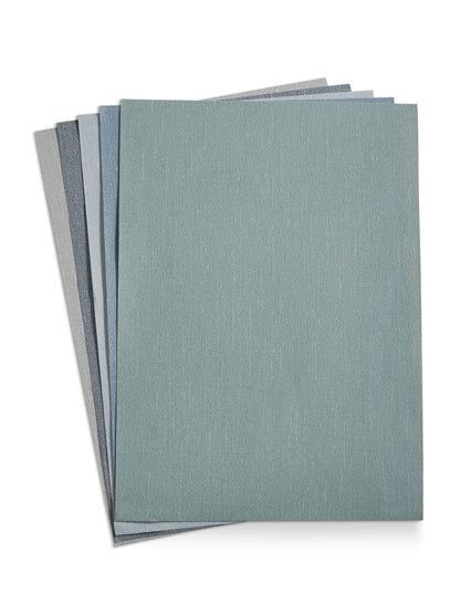 Linen blå nyanser A4