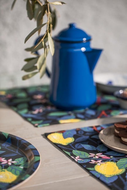 Citronträd sets de table, lot de 2