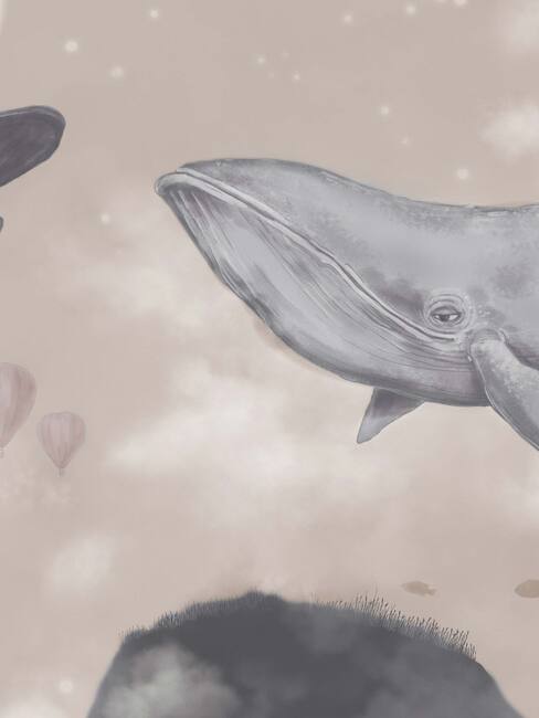 Whales in the sky
