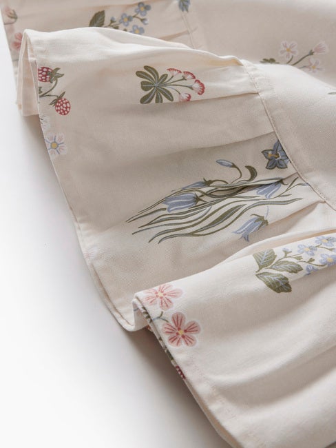 Ängsflora Round Tablecloth Frill