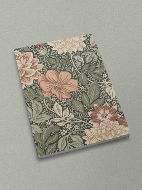 Dahlia Garden anteckningsbok A5