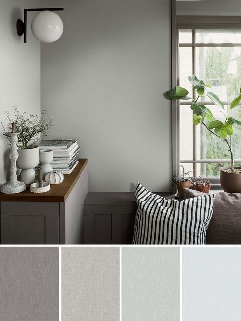 Linen grå toner A4