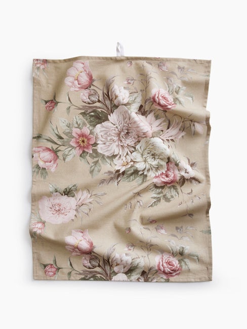 Floral Charm -keittiöpyyhkeet, 2 kpl