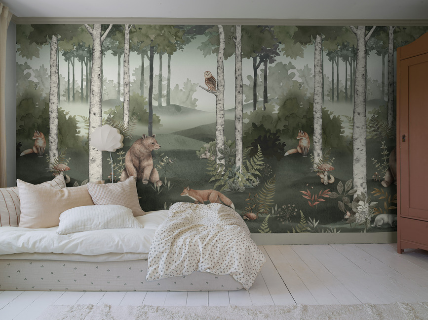 Wild Forest Mural